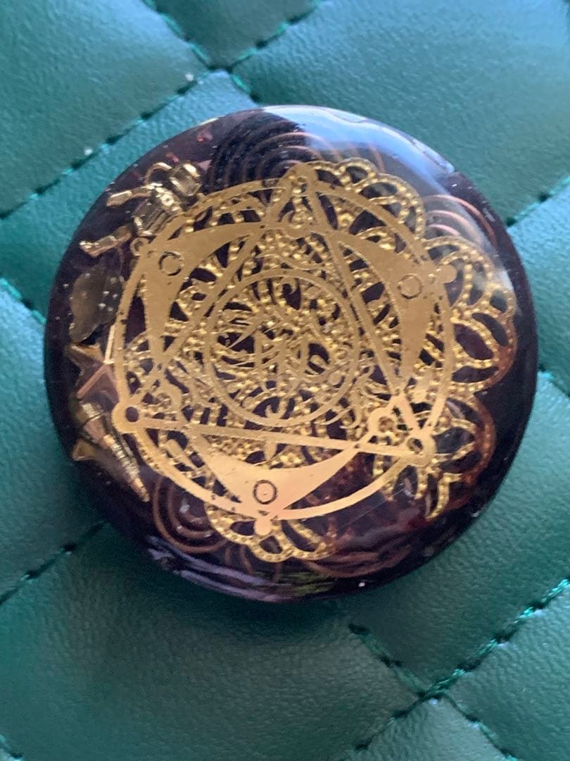 魔術品　黒鏡　手持ち用　セパレイトA