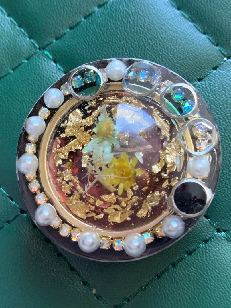 魔術品　黒鏡　手持ち用　セパレイトA