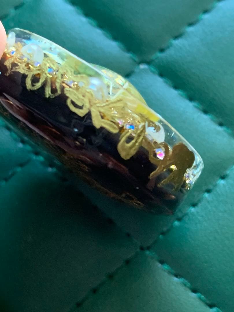 魔術品　黒鏡　手持ち用　セパレイトA