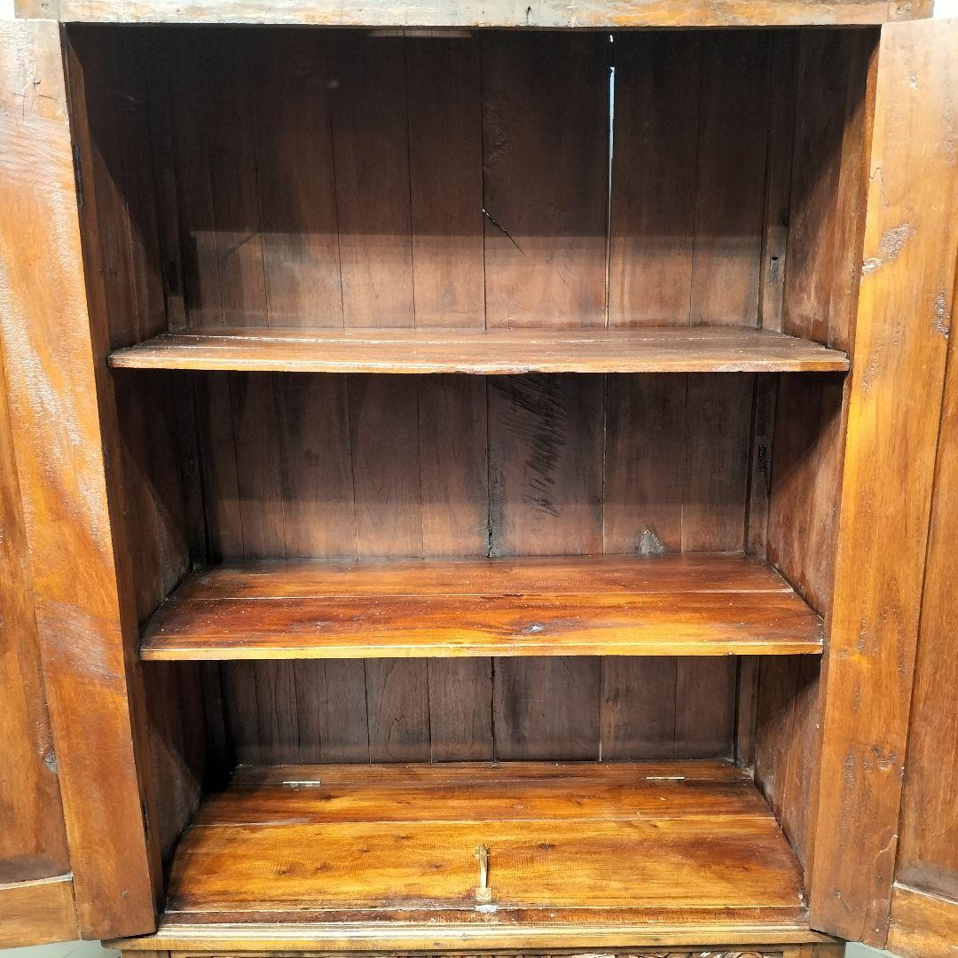 M●年始Sale東名 総無垢　アンティークキャビネット　アジアン　什器