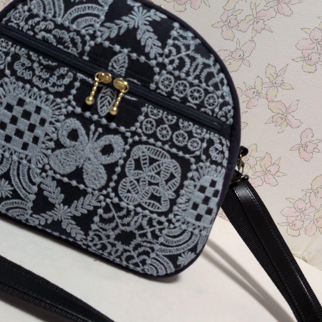 ミナペルホネン　ハンドメイド　バッグ　ショルダーバッグ　forest tile