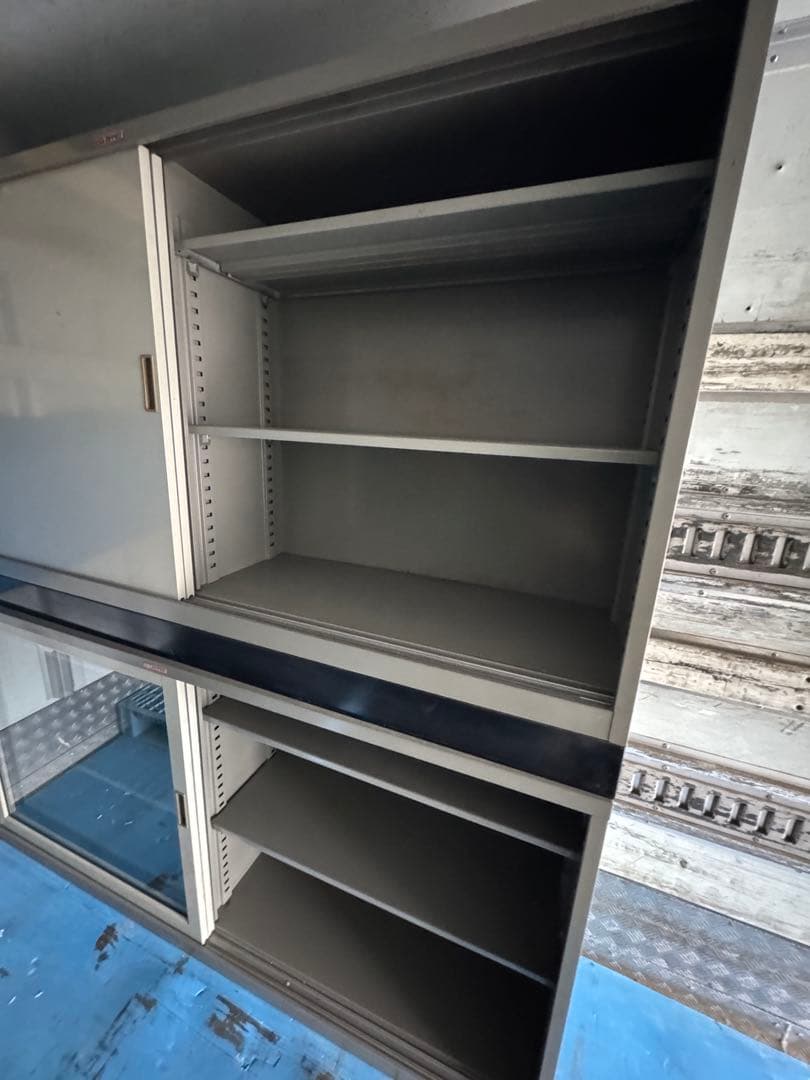 福岡発 書庫　事務　カルテ棚　保管庫　スチール　書類保管ZIM軽量 ZIPPER