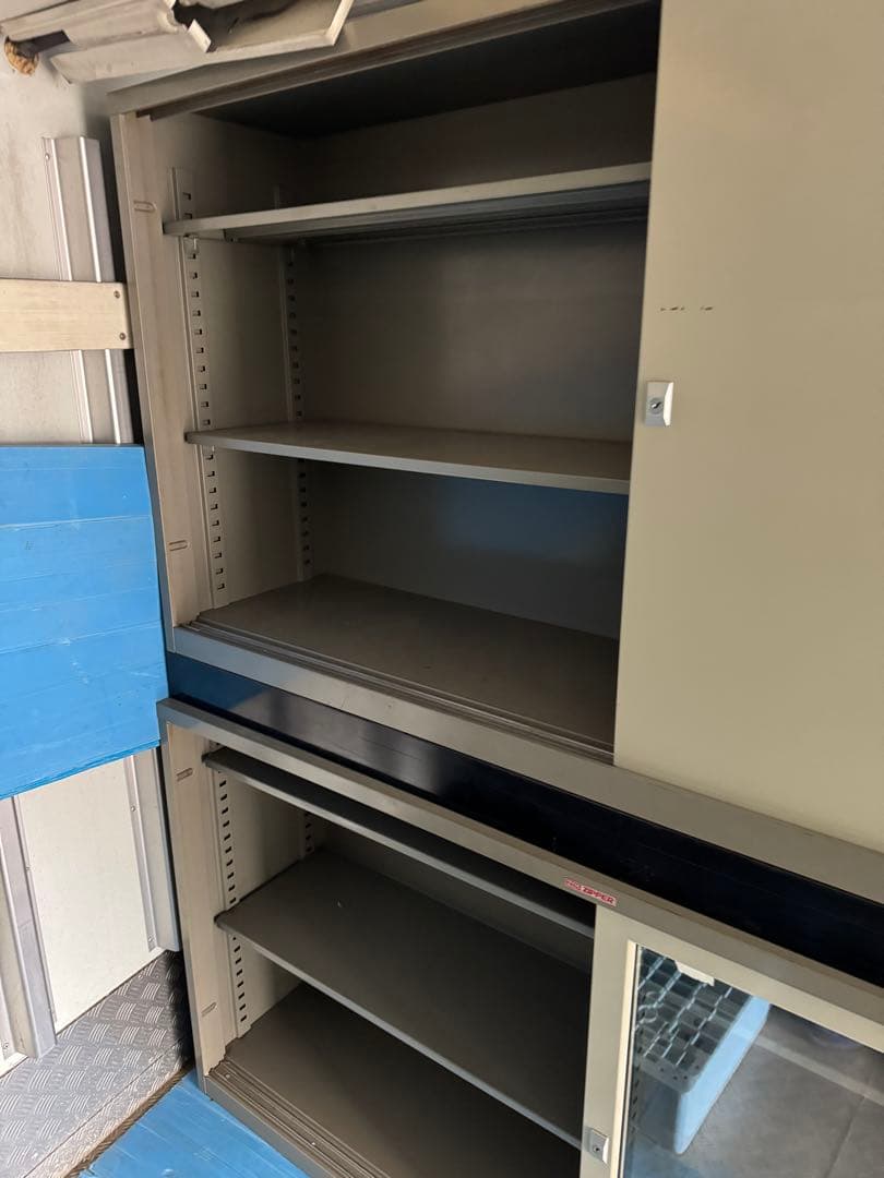 福岡発 書庫　事務　カルテ棚　保管庫　スチール　書類保管ZIM軽量 ZIPPER