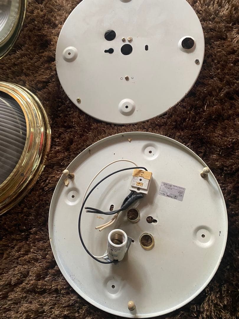 クリア 円形 天井　壁面　シーリングライト