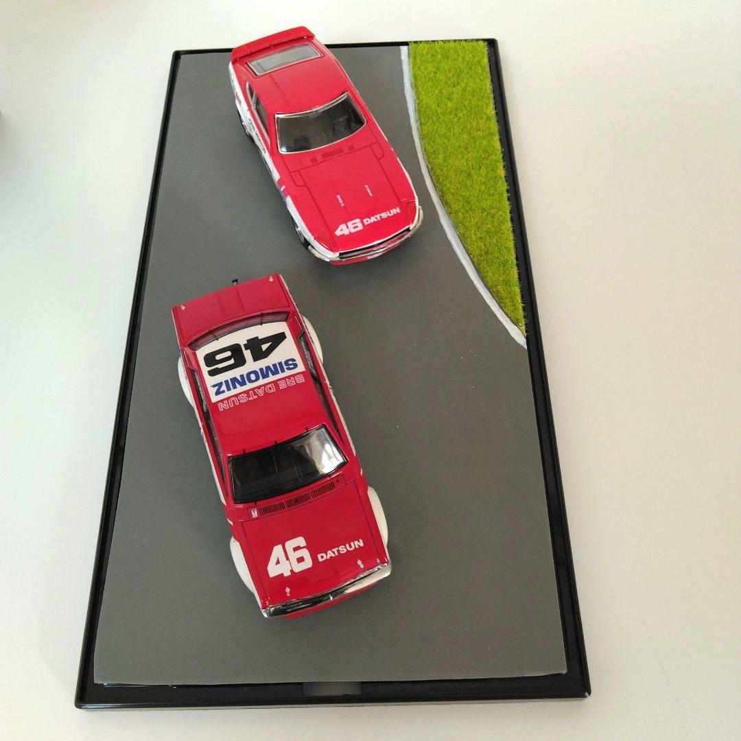 EBBRO DATSUN BRE フェアレディZ　ブルーバード ジオラマミニカー