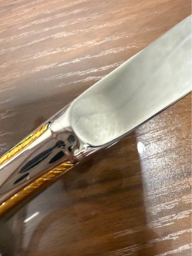 Gorham ゴールデンリボンエッジ カトラリーセット　各6本　合計30本セット