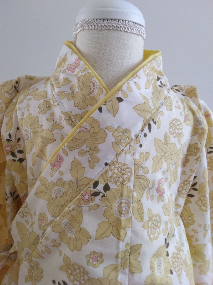 被布エプロン　スモーキーピンク