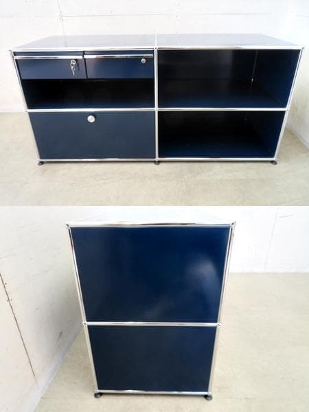 美品■USM■ハラーシステム■サイドボード■キャビネット■2段2列■ドロワー■