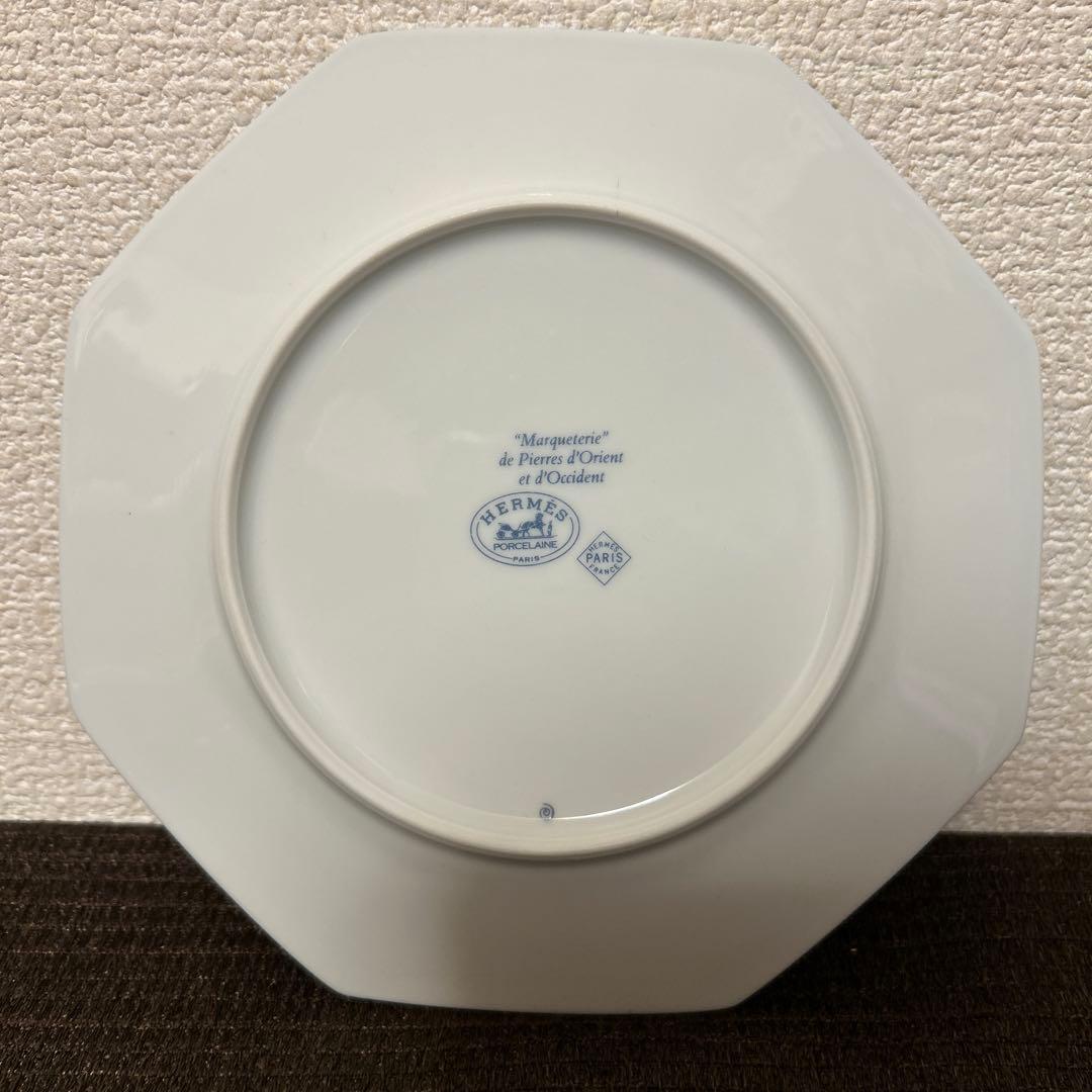 エルメス　ピエールドリアン　デザートプレート　オクタゴナルプレート　16cm