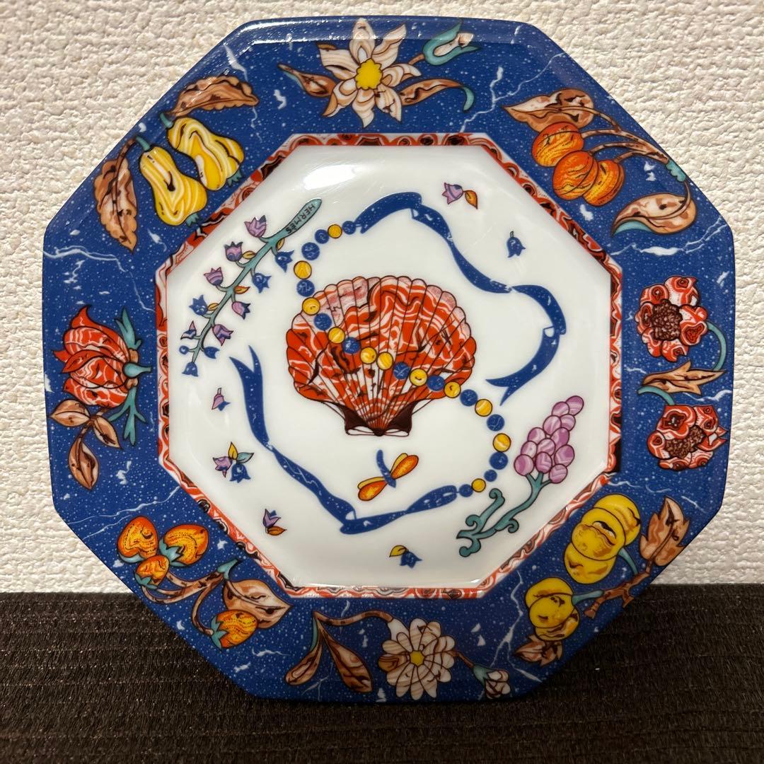 エルメス　ピエールドリアン　デザートプレート　オクタゴナルプレート　16cm