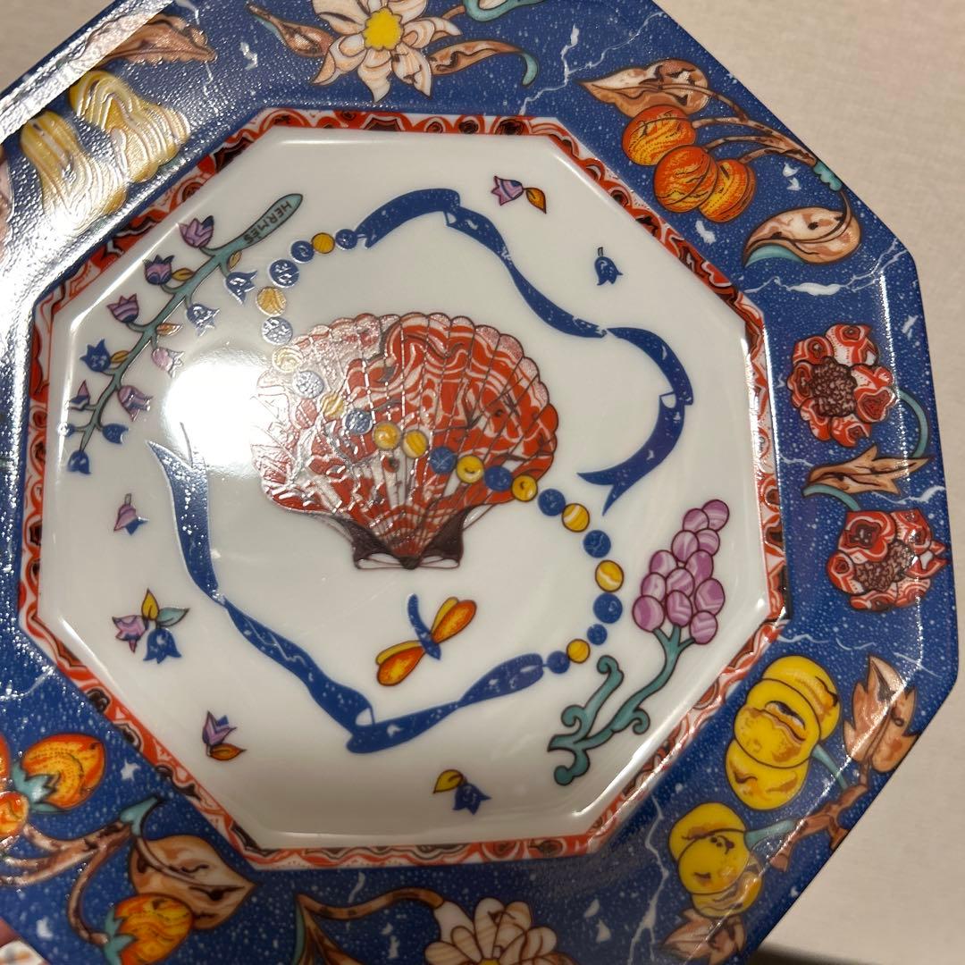 エルメス　ピエールドリアン　デザートプレート　オクタゴナルプレート　16cm