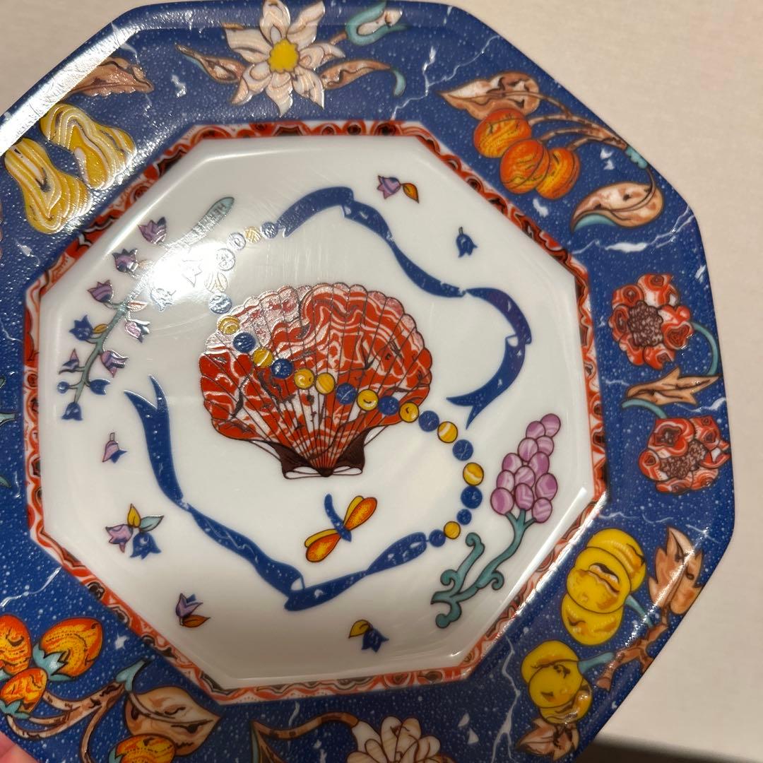 エルメス　ピエールドリアン　デザートプレート　オクタゴナルプレート　16cm