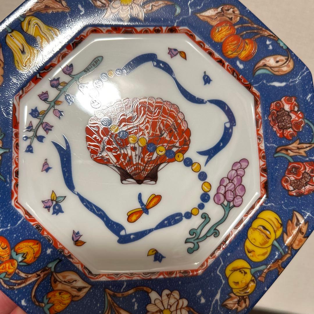 エルメス　ピエールドリアン　デザートプレート　オクタゴナルプレート　16cm