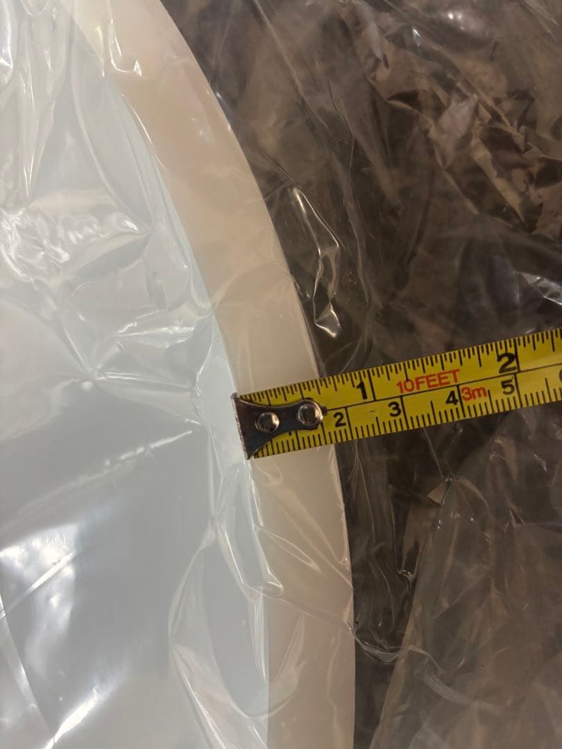 新品未使用　シリコンモールド　49cm 丸型　特大　大型　レジンテーブル