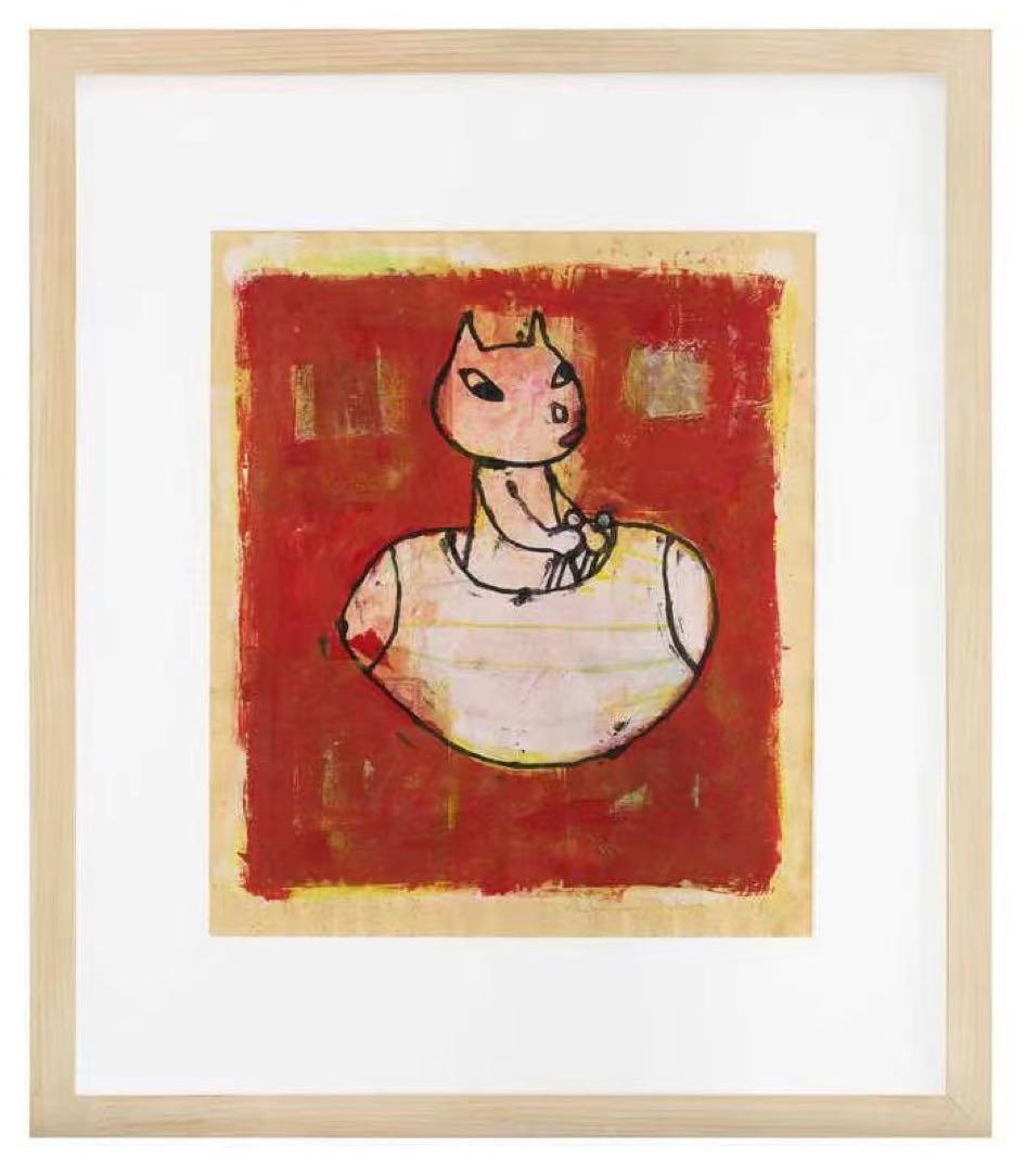 奈良美智 (よしとも なら) - 「スペースキャット、1991年」