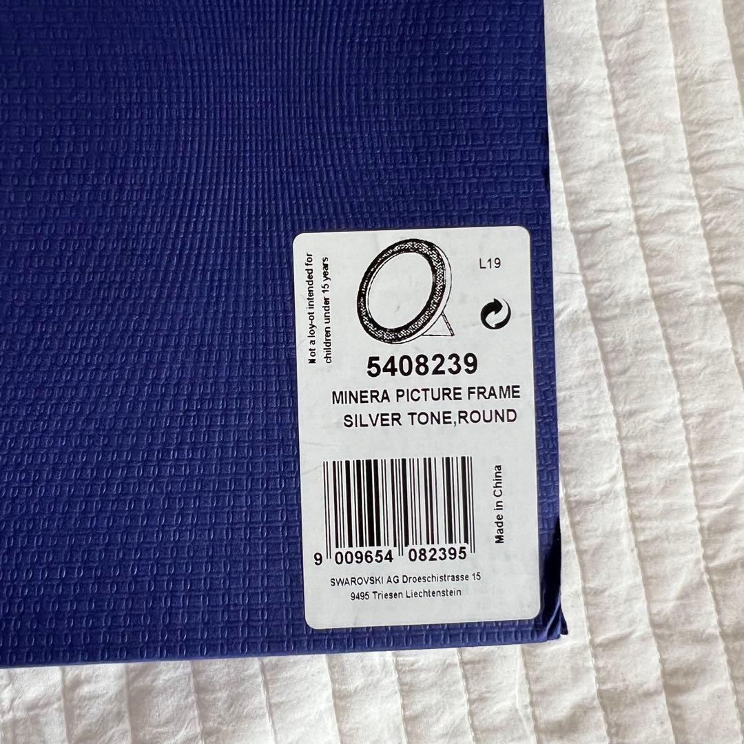 レア！　Swarovski スワロフスキー　フォトフレーム　ラウンド