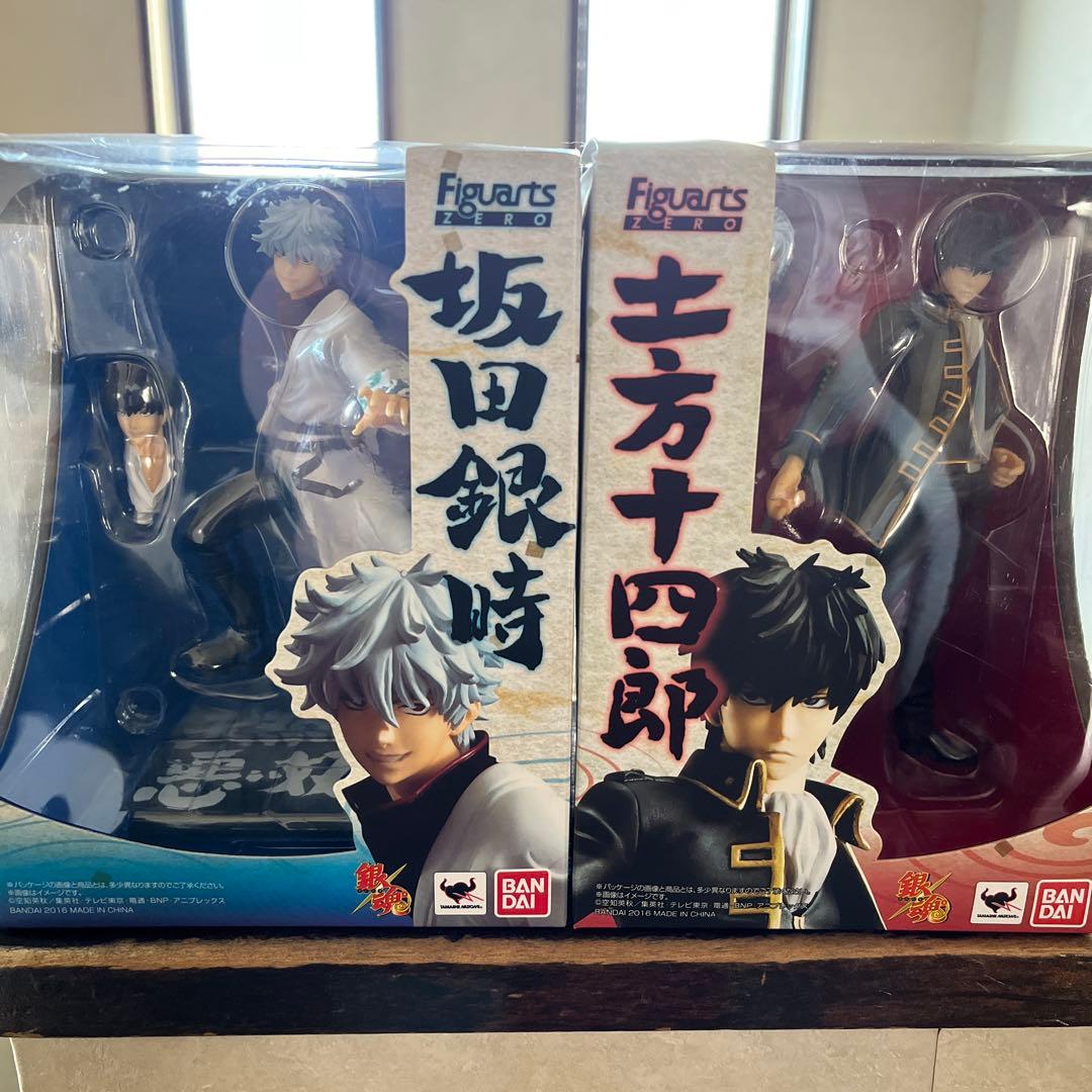 銀魂 フィギュアアーツZERO 坂田銀時 土方十四郎 初回特典付き　激レア
