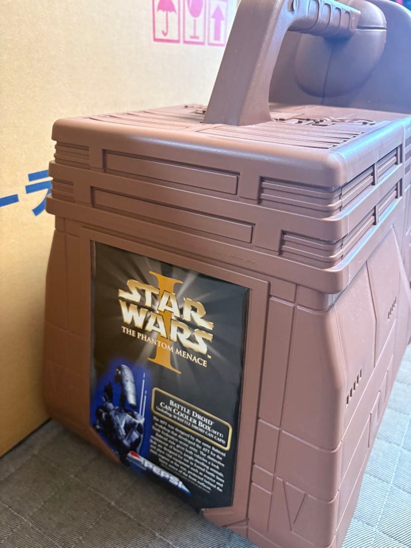 未使用 ペプシ懸賞品 スターウォーズ バトルドロイド缶クーラー