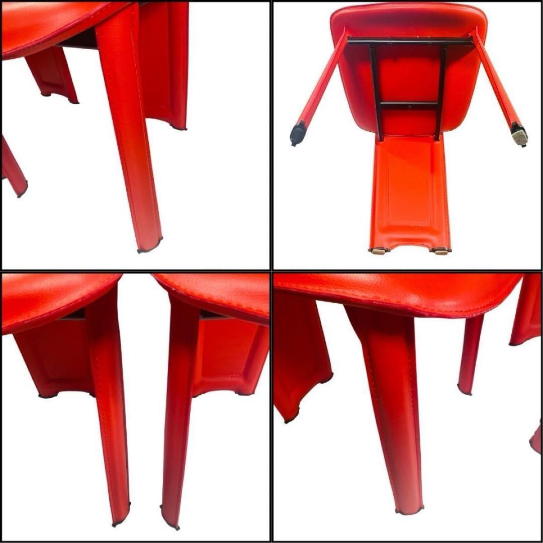 【廃盤・2脚セット】IDC大塚家具「ハイバックチェア」ミッドセンチュリー モダン