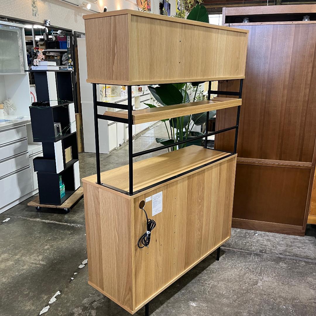 ジャーナルスタンダードファニチャー ハビタ キッチンボード L 美品