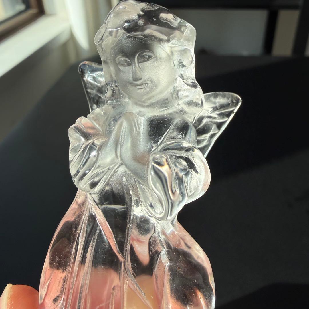 天然石水晶の天使ちゃん 置物 彫物NO.021414 - メルカリ