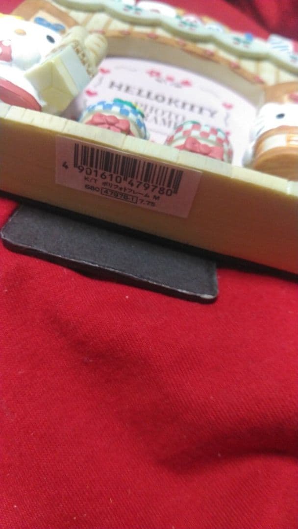 レア ハローキティ キティちゃん フォトフレーム サンリオ 陶器 ハート