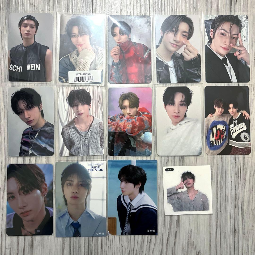 NEXZ ユウ トレカ11枚＋ステッカー3枚 セット