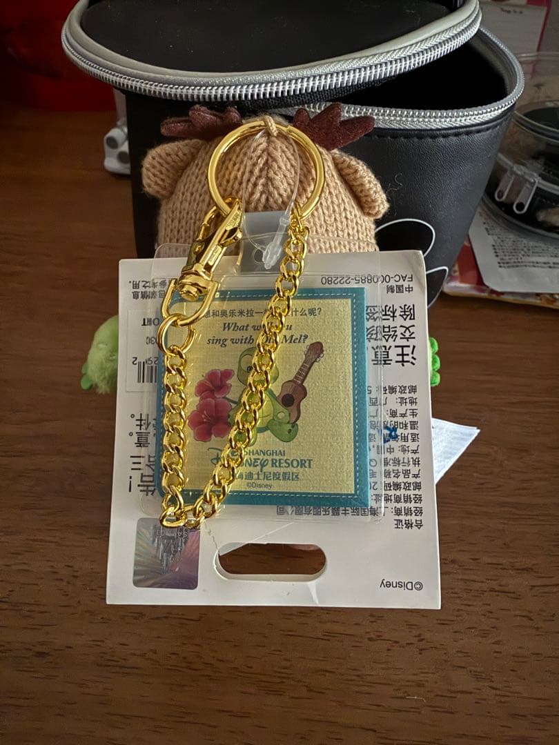 上海ディズニー 2022 オルメル　 ぬいぐるみキーチェーン　トナカイ　レア