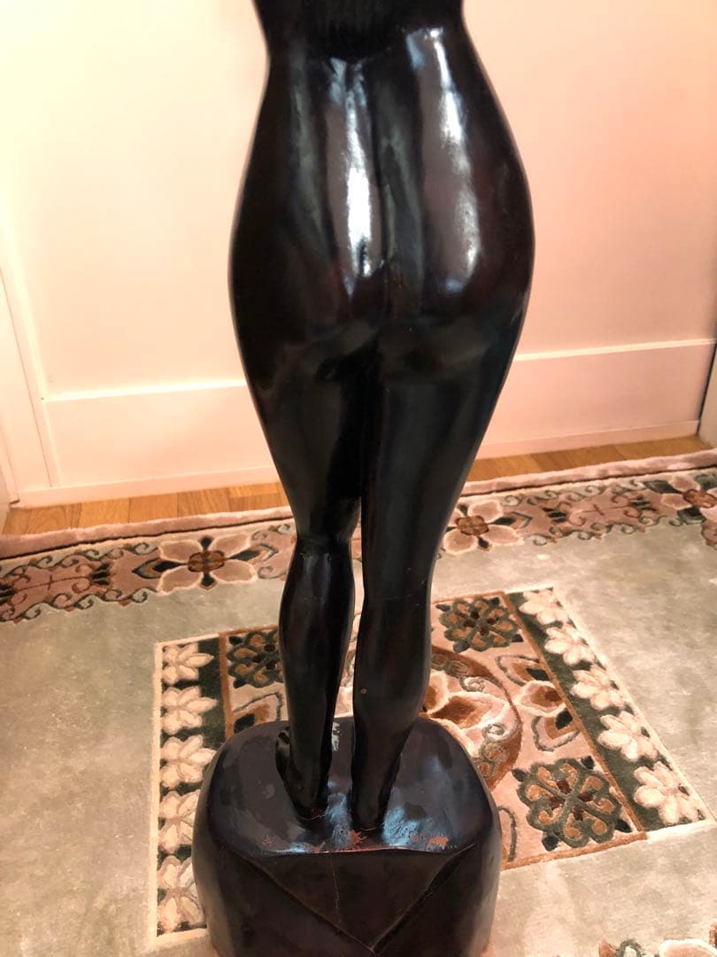 裸婦像 木製 約60cm 3.2kg