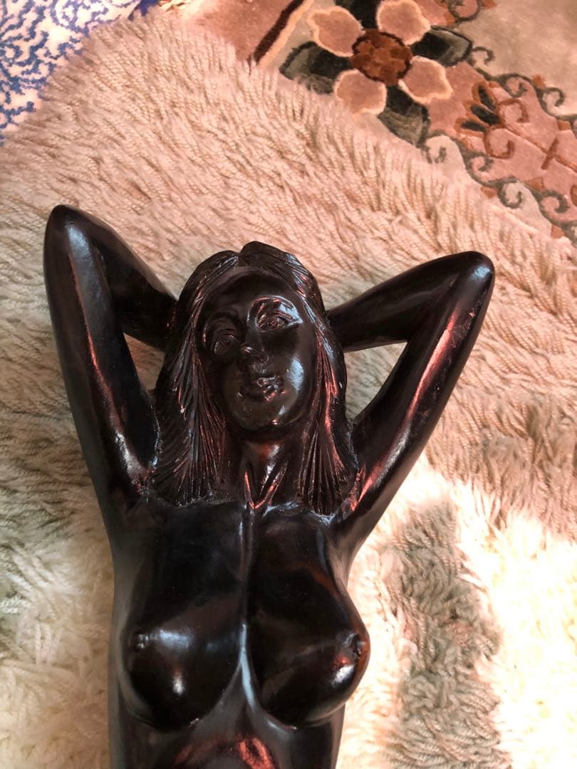 裸婦像 木製 約60cm 3.2kg