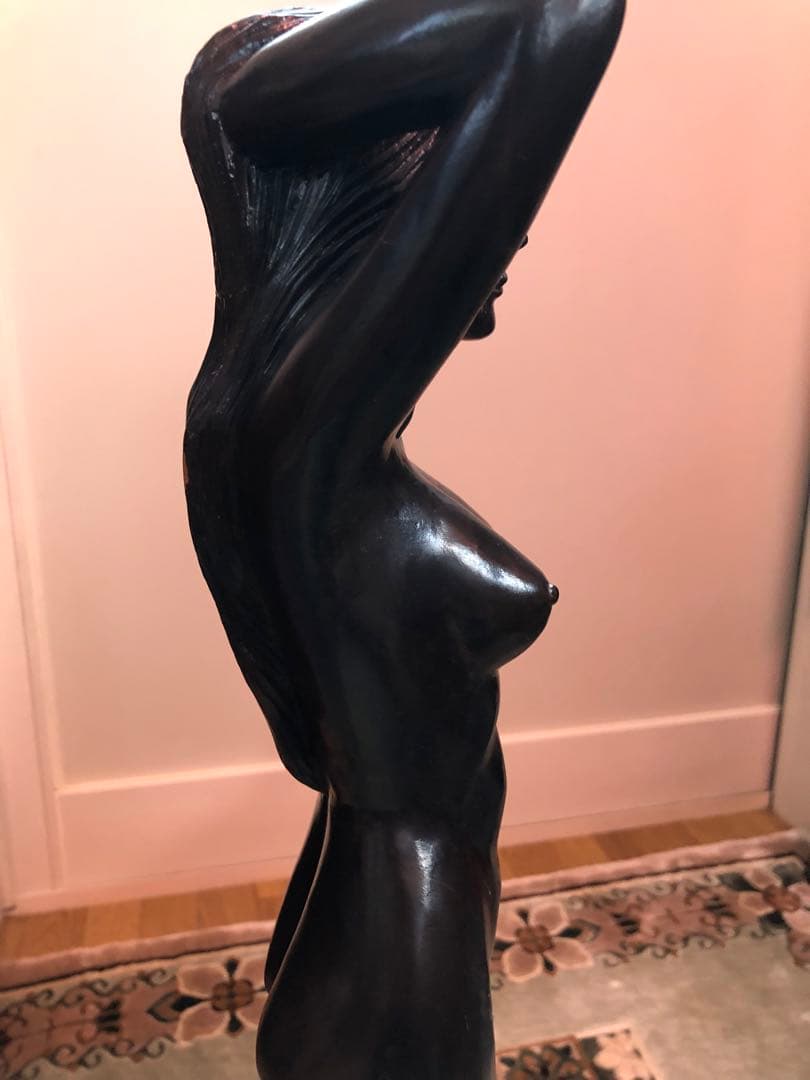 裸婦像 木製 約60cm 3.2kg