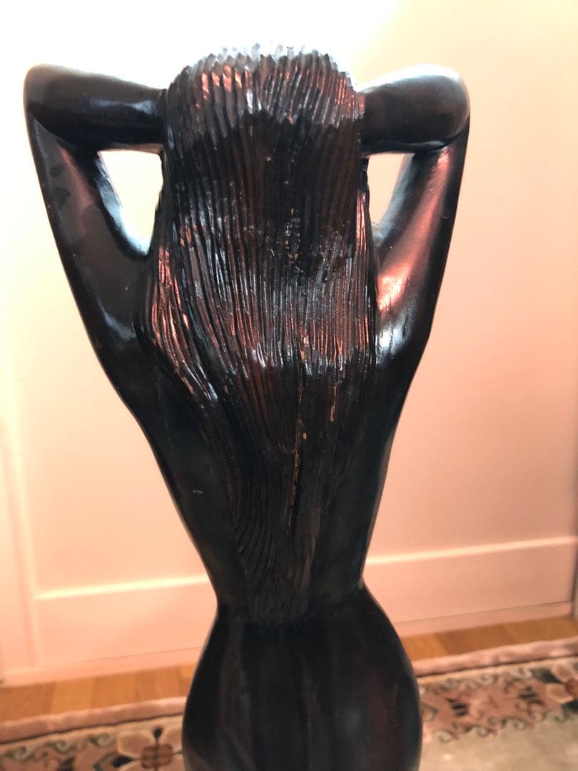 裸婦像 木製 約60cm 3.2kg