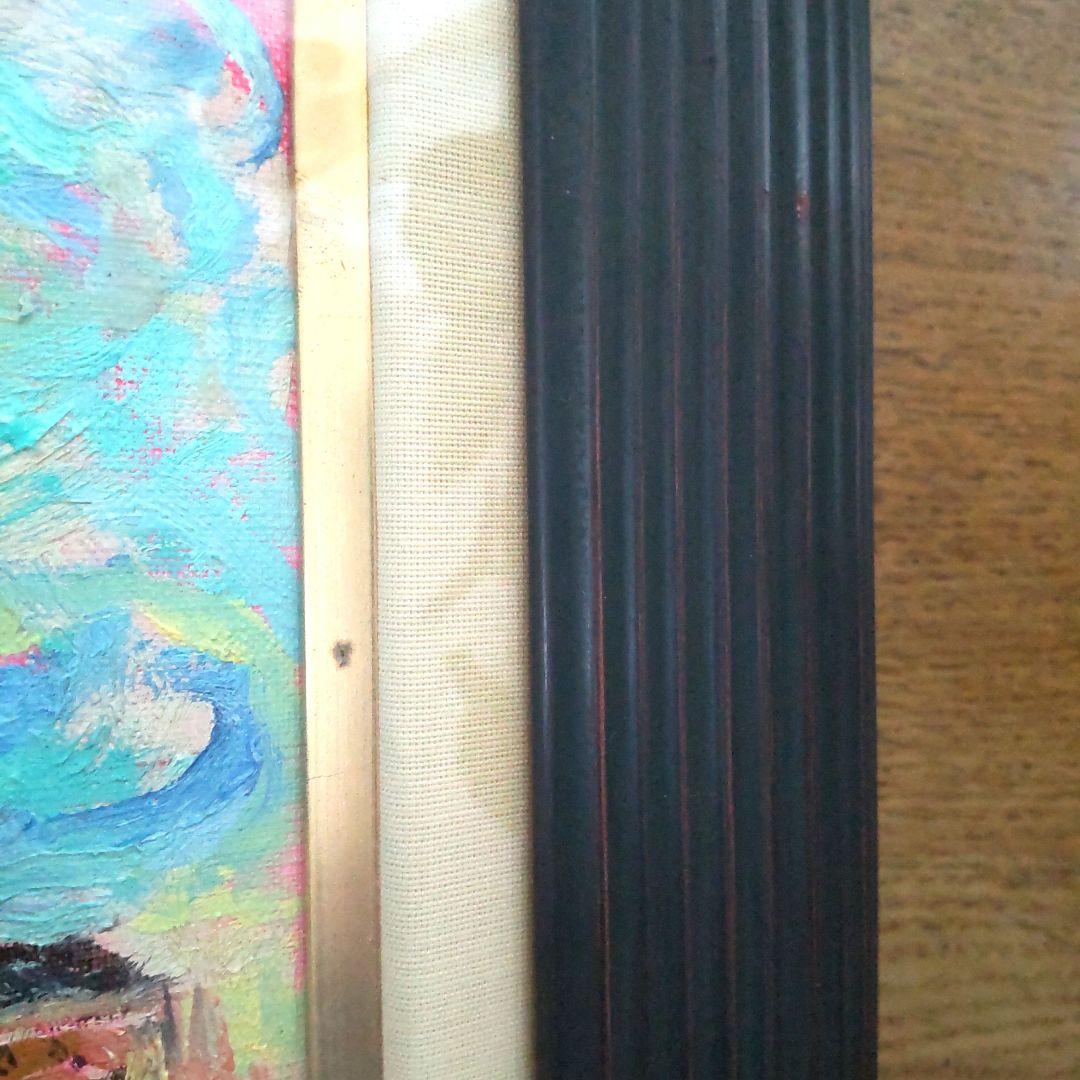 真作 太田國廣 イタリア マジョレ教会 油絵 油画 風景画 3号