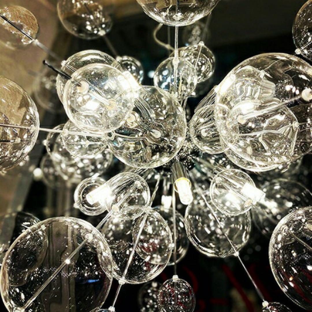 Bubble large Gold シャンデリア