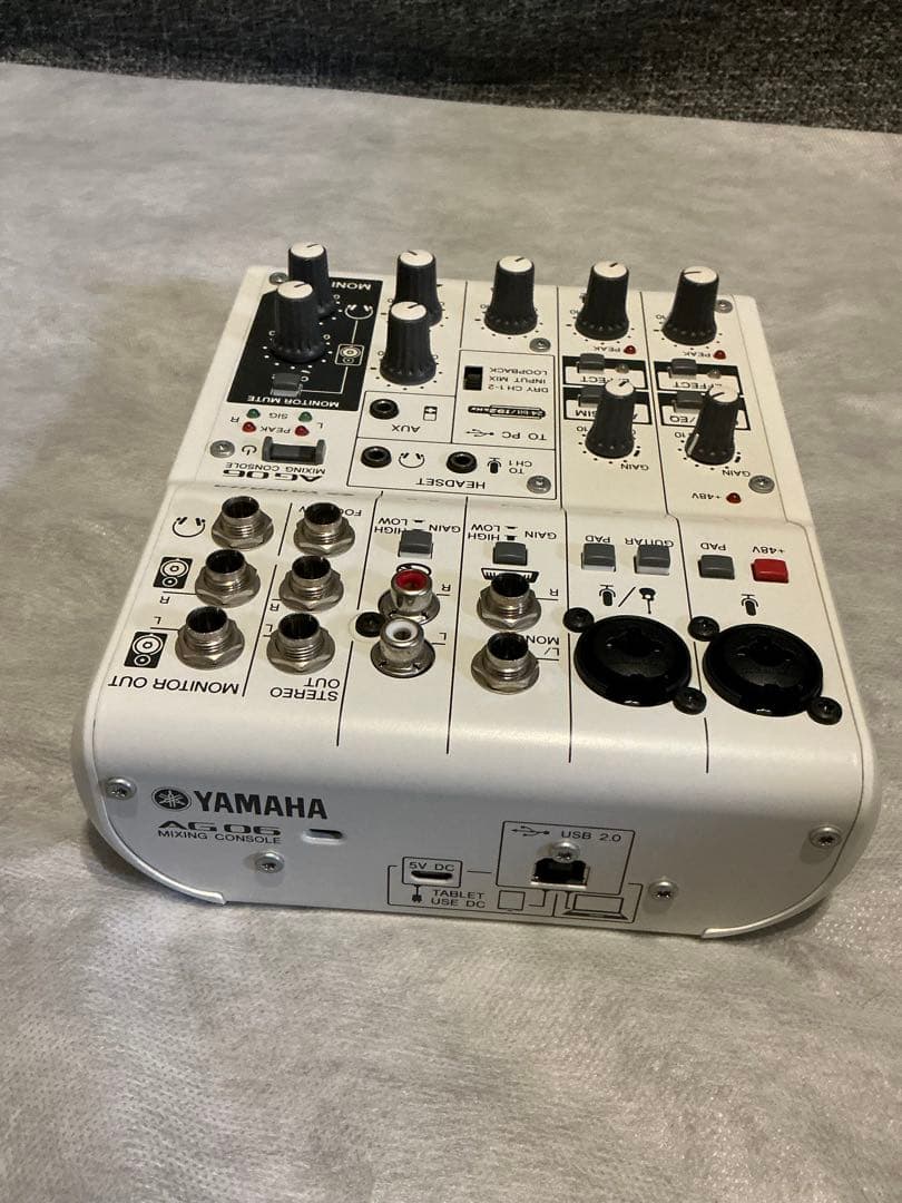 【syuuto】YAMAHA AG06 ウェブキャスティングミキサー
