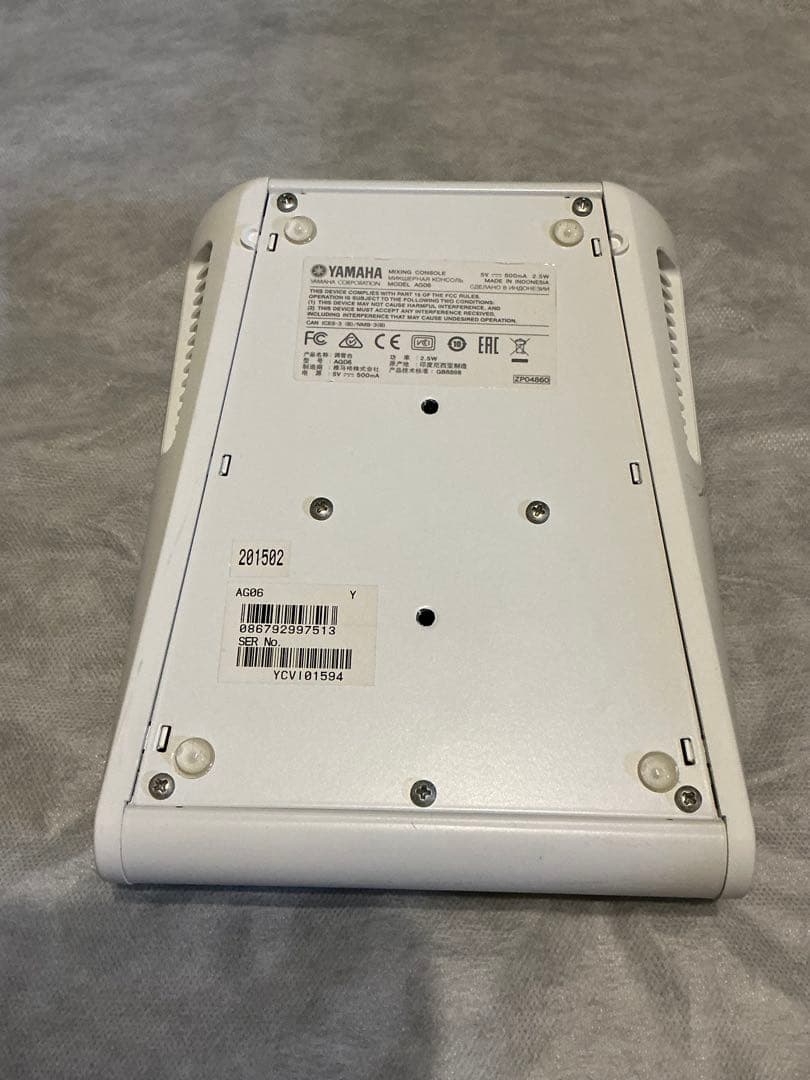 【syuuto】YAMAHA AG06 ウェブキャスティングミキサー