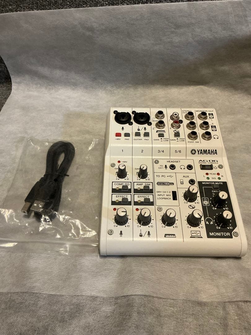 【syuuto】YAMAHA AG06 ウェブキャスティングミキサー