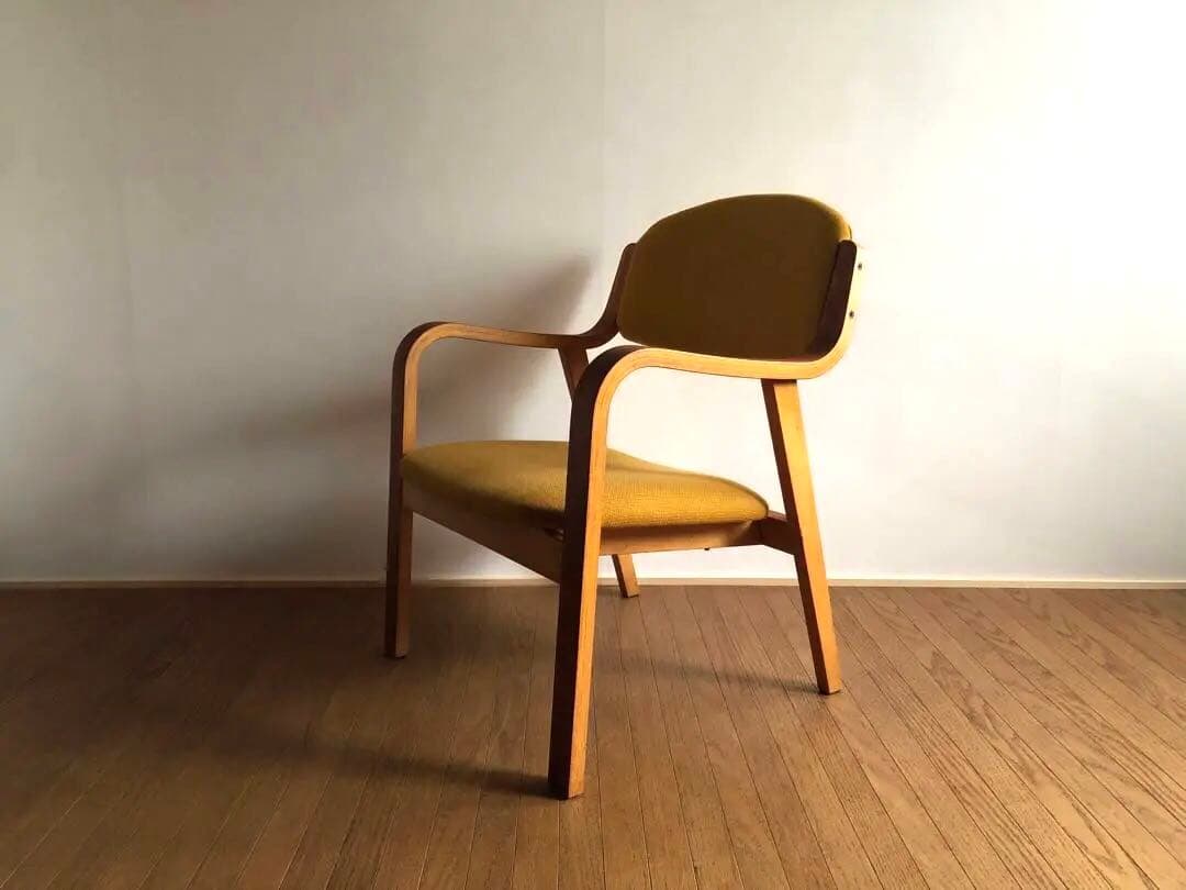 天童木工 ヴィンテージ イージーチェア ② 当時物 ラウンジチェア 坂倉準三