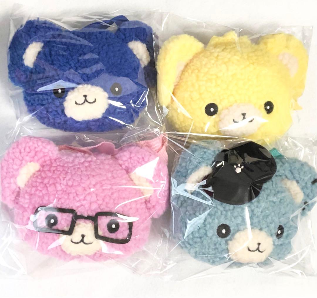 クールドジ男子 こぐまぬいぐるみパスケースポーチ 一倉 二見 三間