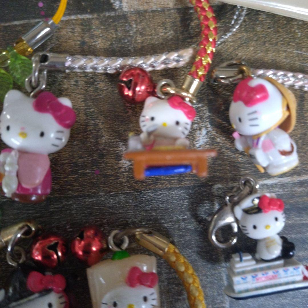 ご当地キティ 根付 ストラップ キーホルダー　まとめ売り サンリオ 　34点