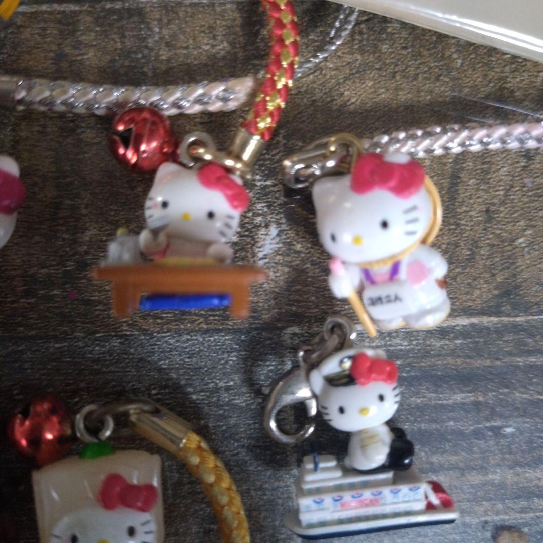 ご当地キティ 根付 ストラップ キーホルダー　まとめ売り サンリオ 　34点