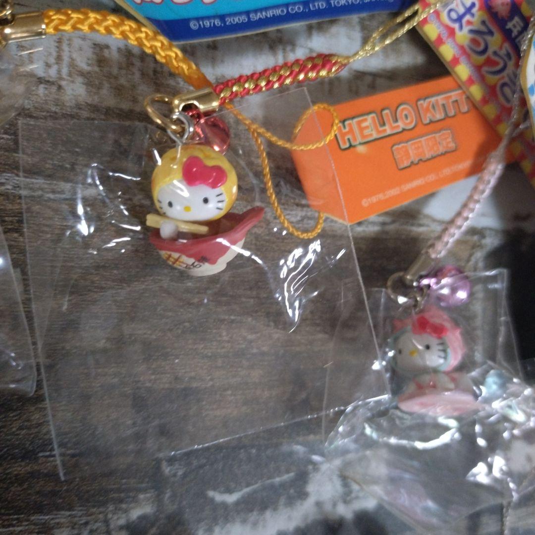 ご当地キティ 根付 ストラップ キーホルダー　まとめ売り サンリオ 　34点