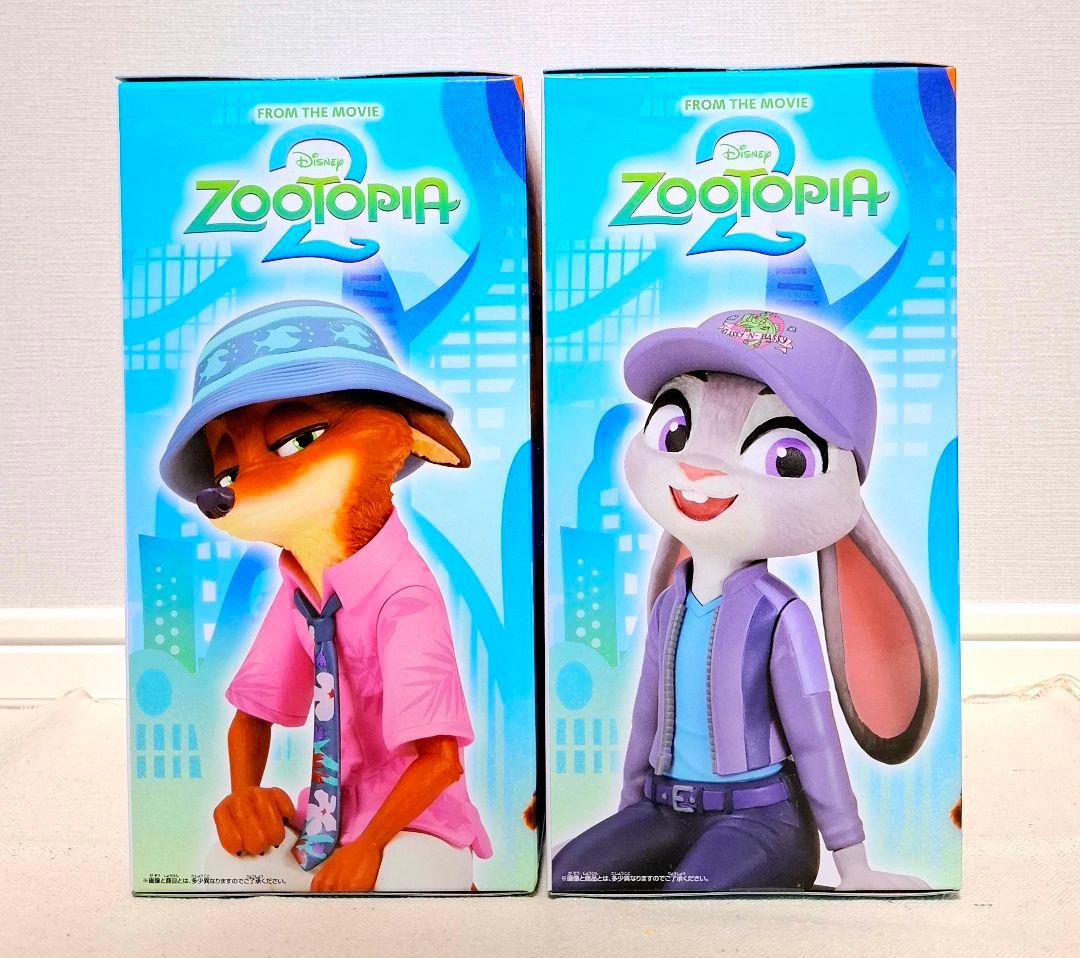 ズートピアモニタートップフィギュア　コンセプト　ブレイクタイム ニック　ジュディ