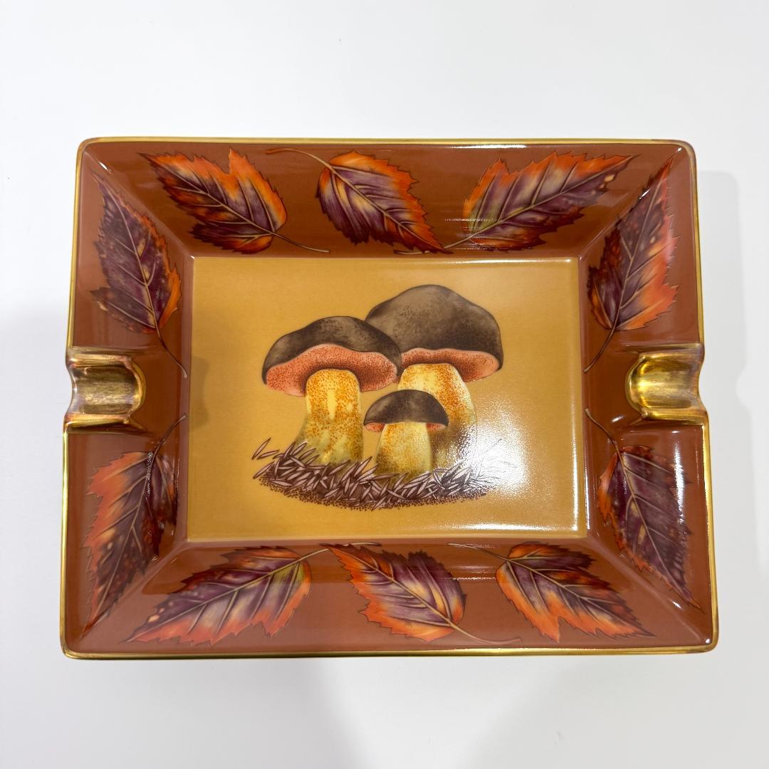 希少 Rare HERMES 灰皿 ashtray アッシュトレイ きのこ 置物