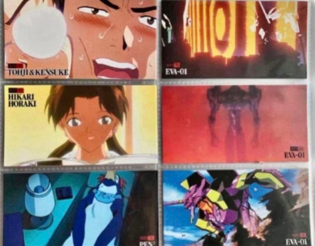 エヴァンゲリオン カードダスマスターズワイド 6枚セット - メルカリ