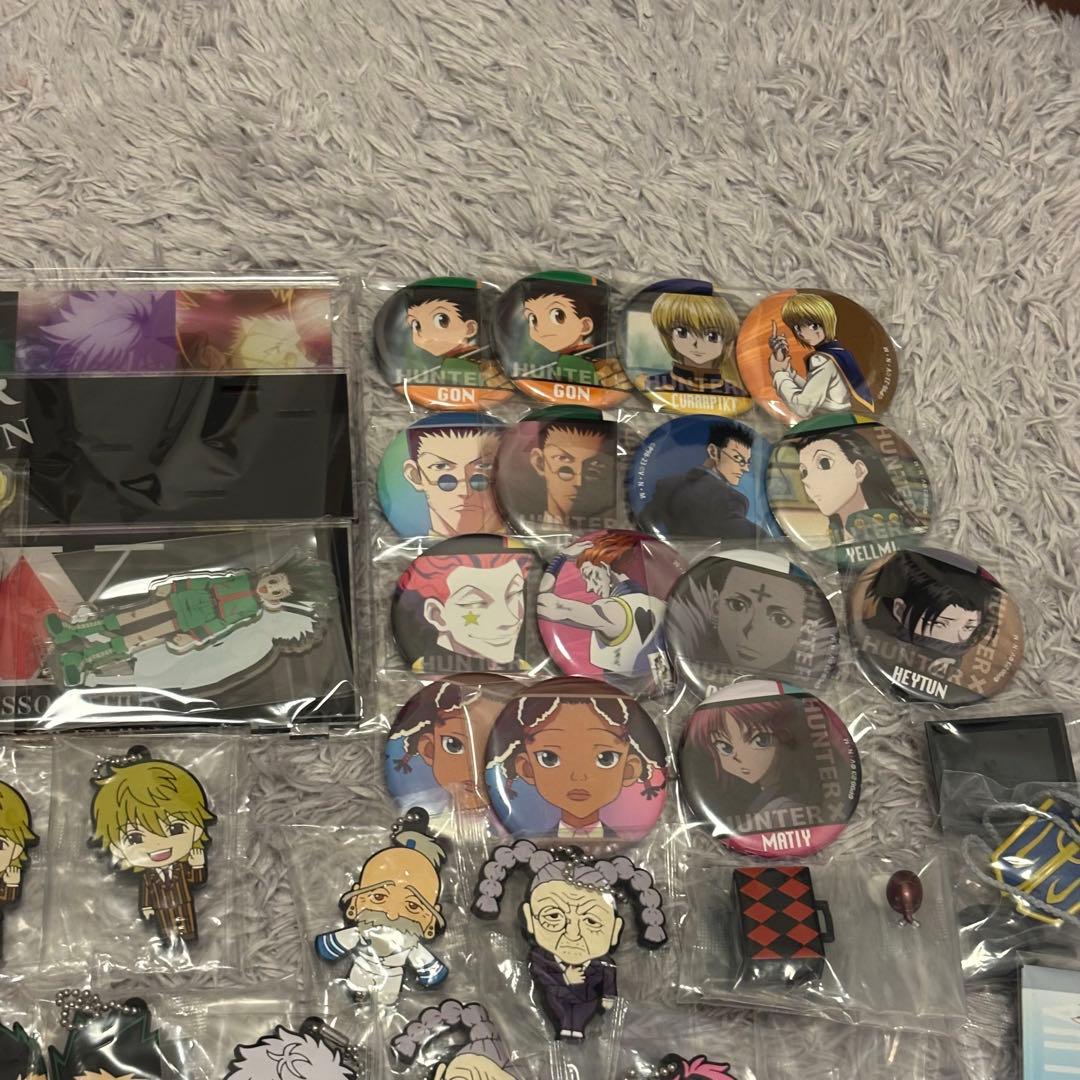 HUNTER × HUNTER 缶バッジ カード アクスタ ポストカードラバマス