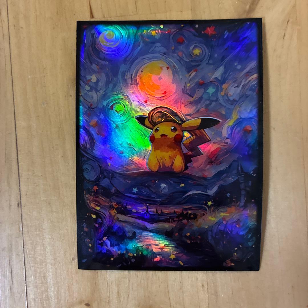 ピカチュウ星月夜ゴッホ展 - メルカリ