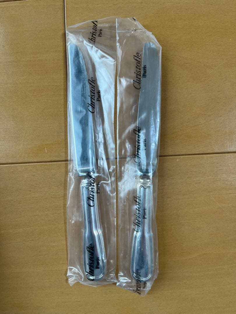 クリストフル⭐︎銀製ナイフセット