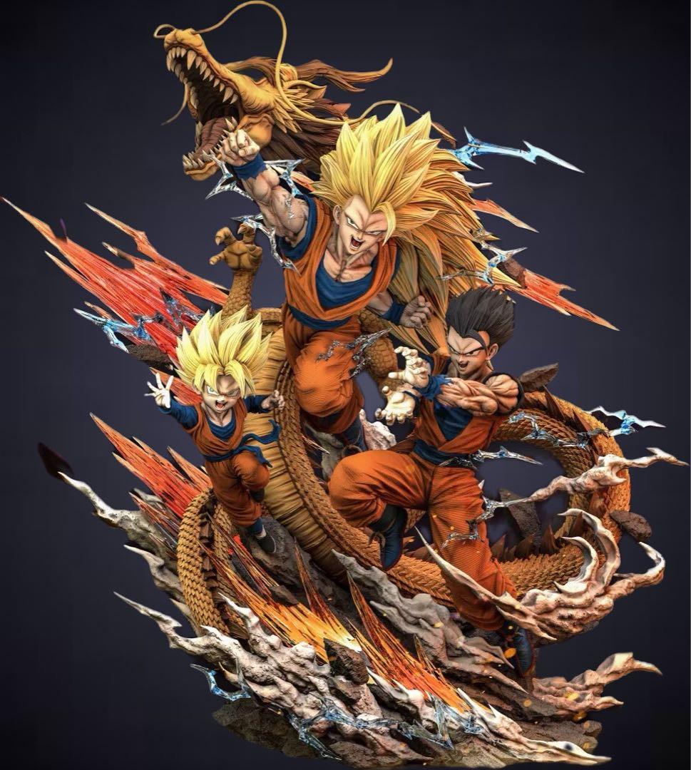 【新品】ドラゴンボール スーパーサイヤ人 フィギュア ガレージキット