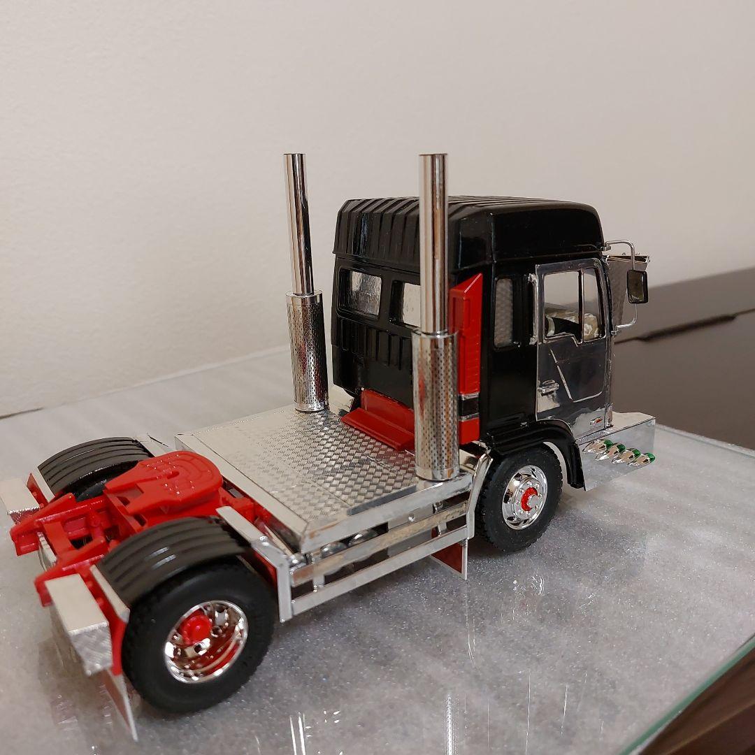 デコトラプラモデル アオシマ 1/32 日野 プロフィア テラヴィ 完成品